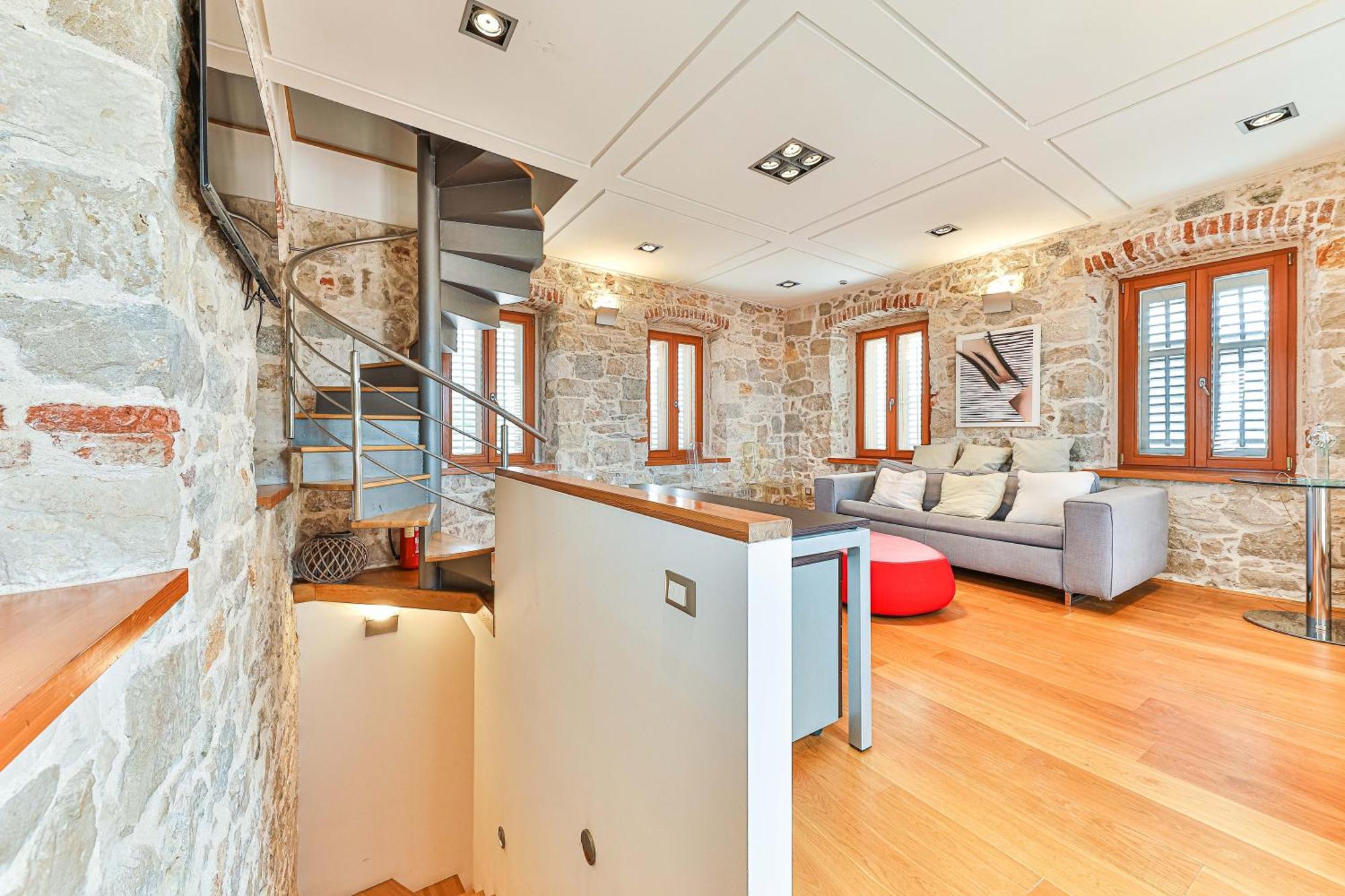 Augubio Penthouse Apartment Split Exterior photo